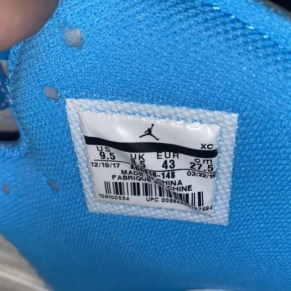 Jordan 1 retro unc off white - Picture 10 of 10